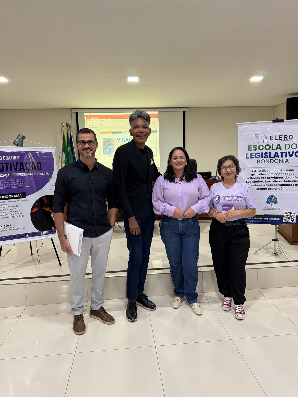 ELERO conclui semana de cursos em Jaru com cerimônia de encerramento e entrega de certificados