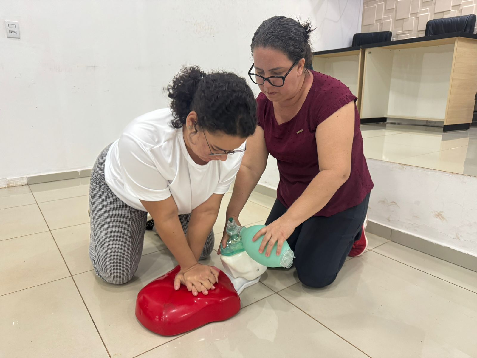 Curso Lei Lucas com ênfase em primeiros socorros na cidade de São Francisco do Guaporé (24 à 28/11)